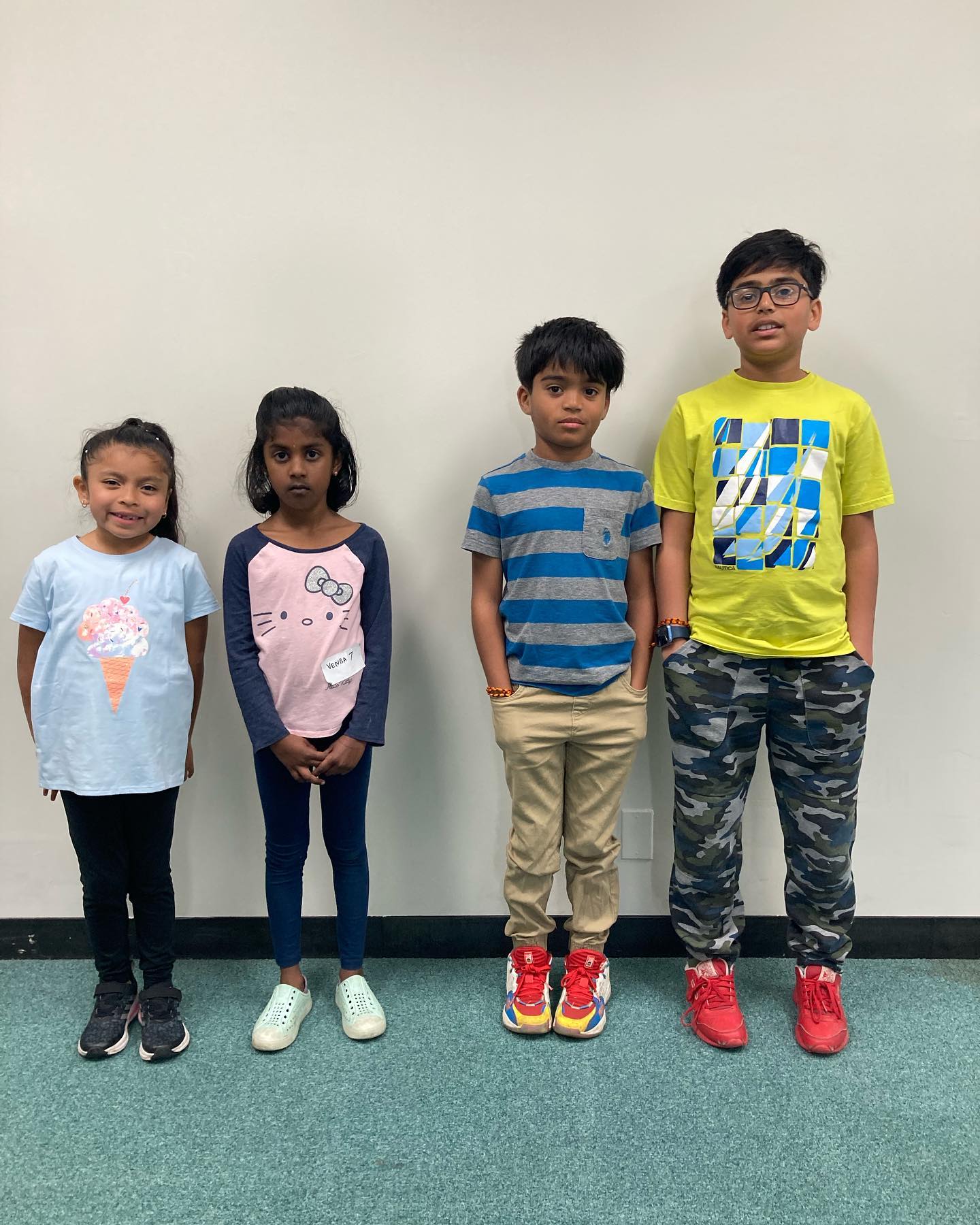 Four New Students