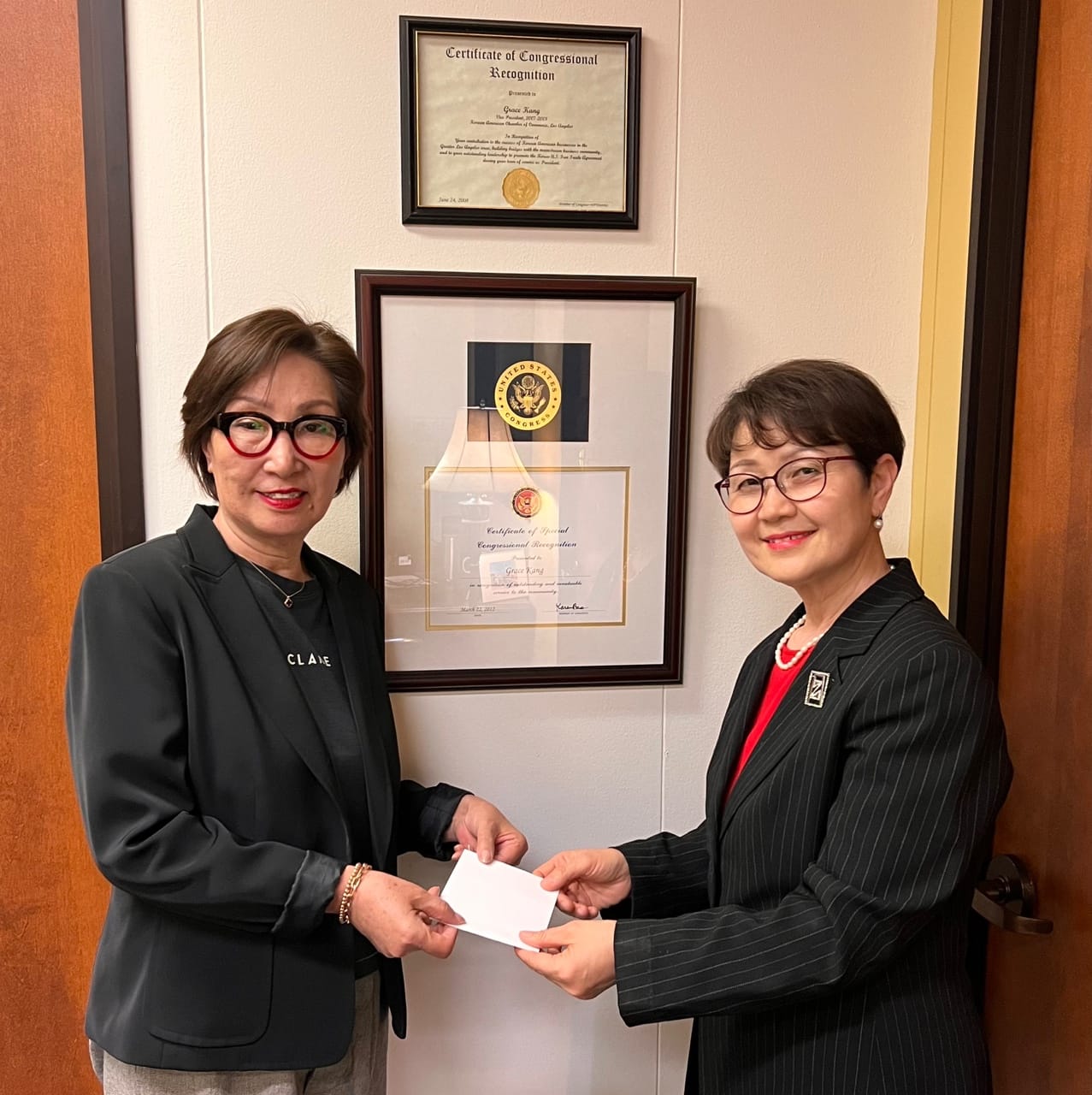 Donation by Korean American Modeling Association (KAMA)
