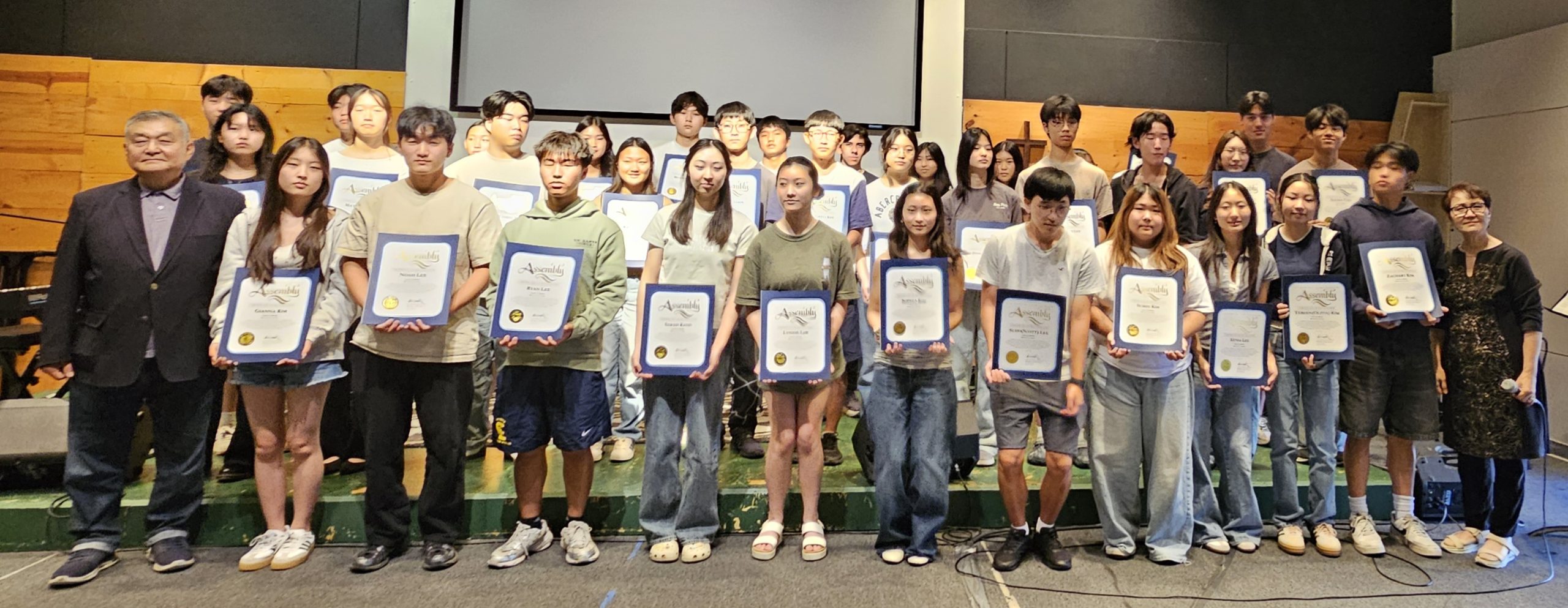 Love in Music Santa Ana Branch’s Volunteer Award Meeting for 2024-2025